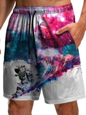

Casual Pants, As picture, Men's shorts