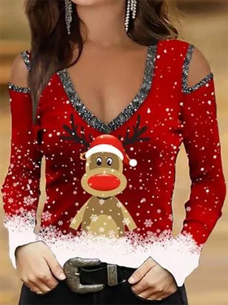 

Regular Fit Shirts & Tops, Red, Tops