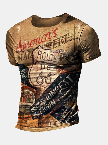 

Letter Casual Shirts & Tops, Multicolor, Men's t-shirts