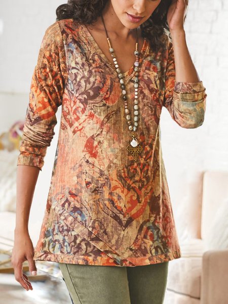 

Loosen Shirts & Tops, As picture, T-Shirts
