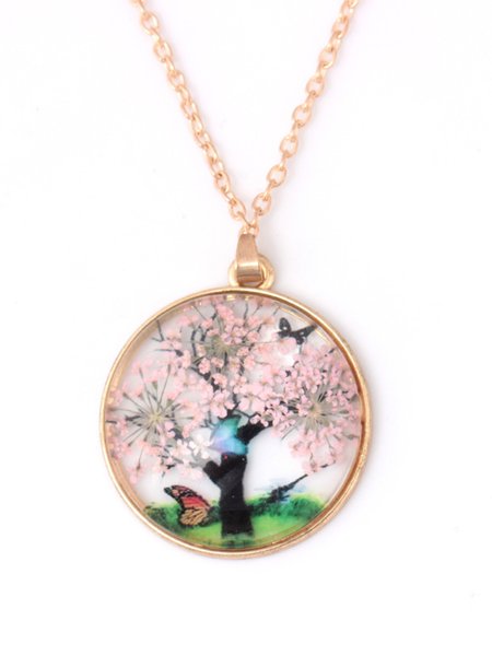 

Simple Tree Of Life Butterfly Necklace, Necklaces