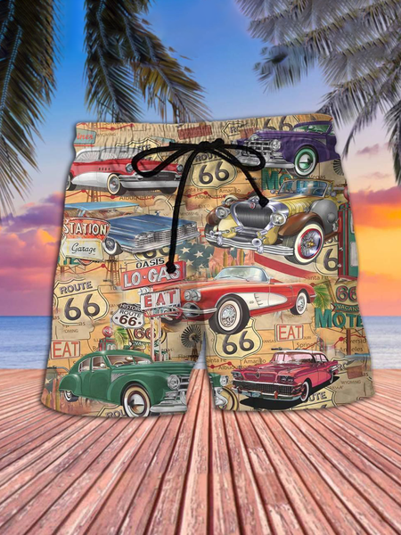 

Car Pants, Multicolor, Men's shorts