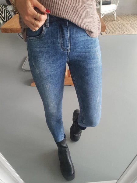 

Denim Regular Fit Pants（accessory not included）, Denim blue, Pants