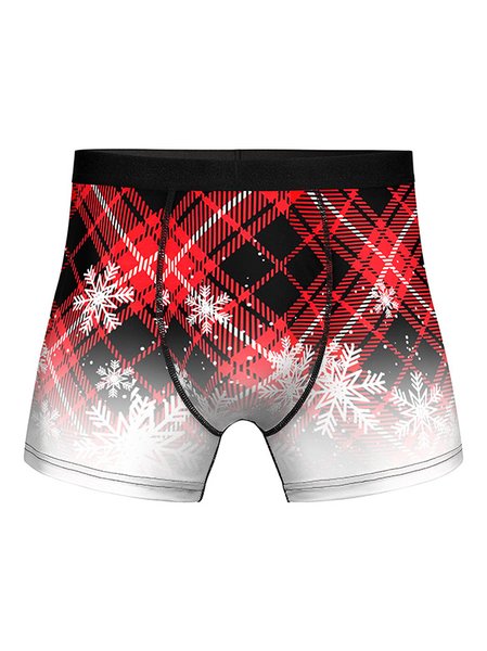 

Xmas Mens Gift Underwear, As picture, Shorts