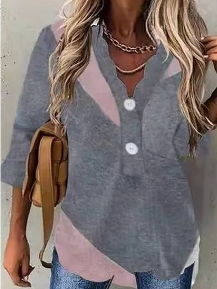 

Cotton Blends Geometric Shirts & Tops, Multicolor, Shirts & Blouses