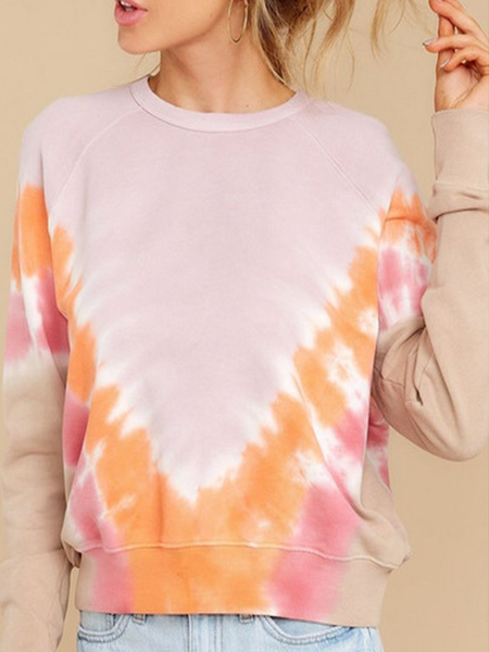 

Household Daily Vintage Loosen Casual Sweatshirt, As picture, Sweatshirts & Hoodies