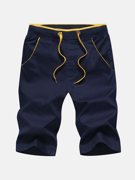 

Plain Shorts, Dark_blue, Men's shorts