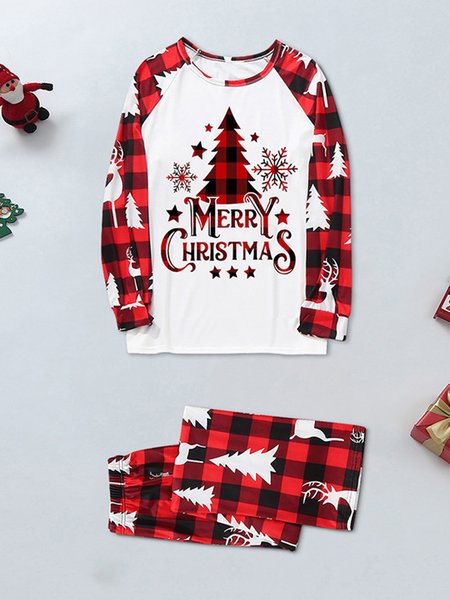 

Casual Family Christmas Pajamas Matching Sets, Children, Suits