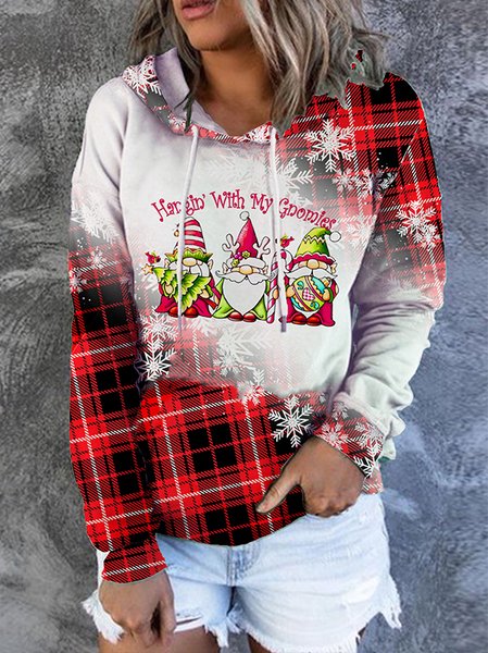 

Hangin With My Gnomies Xmas Snowflakes Sweatshirt, As picture, Hoodies&Sweatshirts