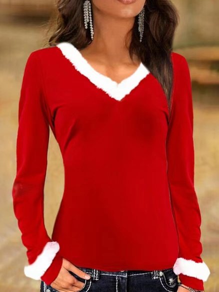 

Cotton Blends Regular Fit Casual Shirts & Tops, Red, Tops