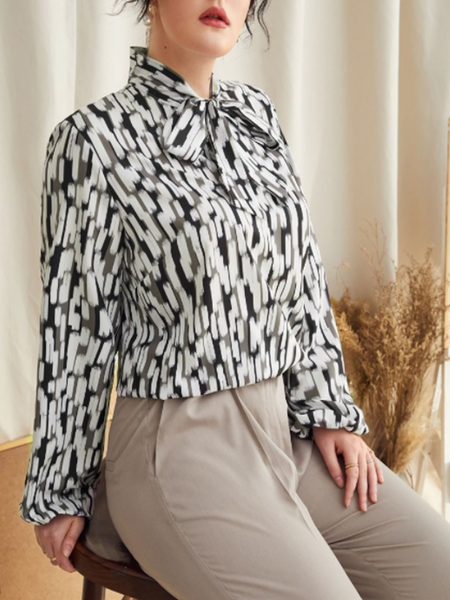 

Casual Household Daily Vintage Loosen Shirts & Tops, Black, Shirts & Blouses