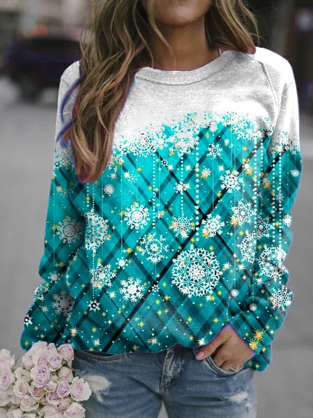 

Christmas Casual Sweatshirt, As picture, Hoodies&Sweatshirts