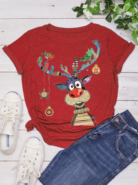 

Christmas T-shirt, Red, T-shirts