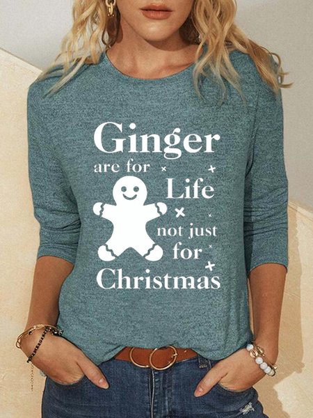 

Ginger Are For Life Not Just For Christmas Shirts & Tops, Green, Hoodies&Sweatshirts