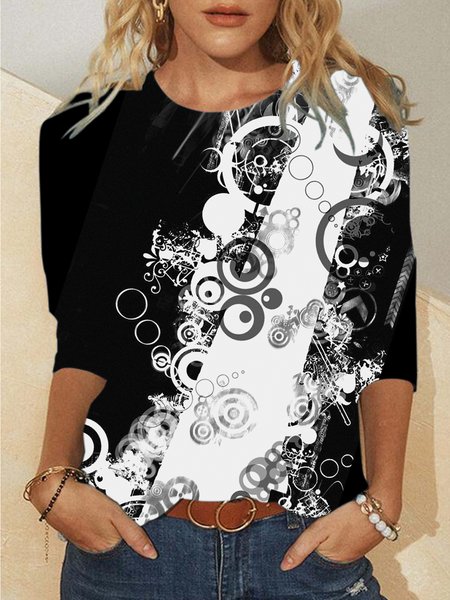 

Black White Ombre Gift Sweatshirt, As picture, Hoodies&Sweatshirts