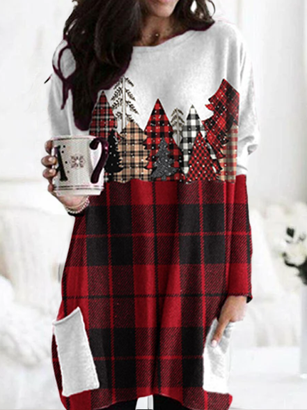 

Vestito casual, Rosso, Midi Dresses