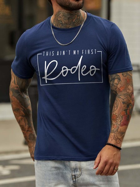 

This Ain't My First Redeo Shirts, Deep blue, T-shirts