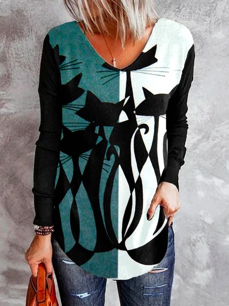 

Simple Shirts & Tops, As picture, Tops