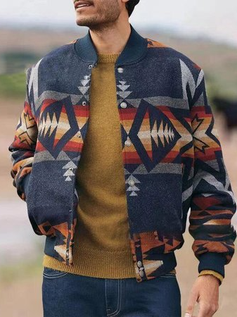 

Long Sleeve Cotton Jackets, Dark_blue, Jacket