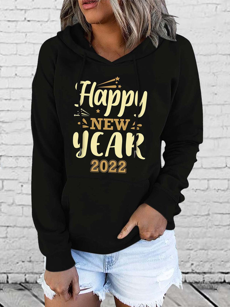 

Loosen Off Shoulder Cotton Letter Sweatshirt, Hoodies & Sweatshirts