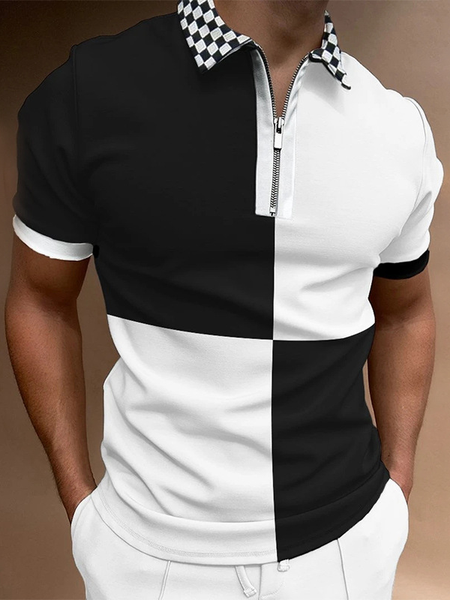 

Casual Polo Shirts & Tops, White, Men's t-shirts