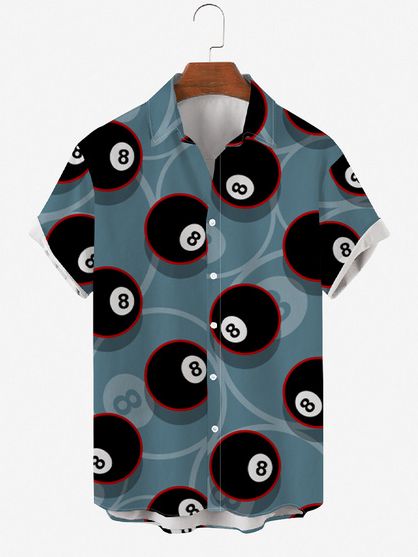 

Vintage Shirt Collar Shirts & Tops, Blue, Men's Floral shirt