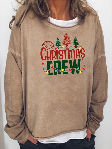 

Christmas Crew Family Matching Sweatshirt, Khaki, Hoodies&Sweatshirts