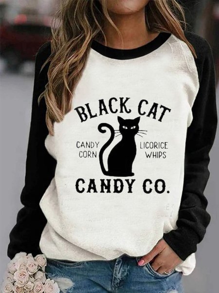 

Regular Fit Animal Sweatshirt, Black, Hoodies & Sweatshirts