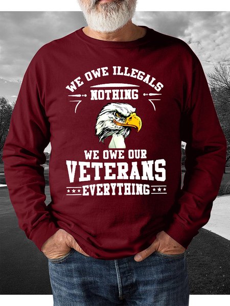 

Gifts for veterans Veteran Men's sweatshirt, Red, Hoodies&Sweatshirts