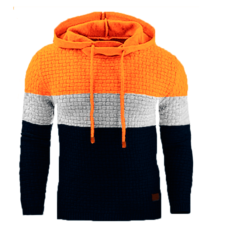 

Outdoor Hooded Cotton Sweatshirt, Orange, Hoodies