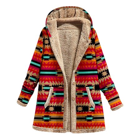 

Vintage Hooded Outerwear, Deep pink, Jackets& Coats