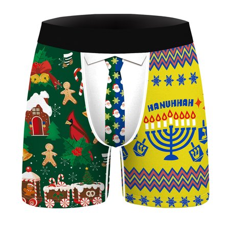 

Christmas Funny Casual Underwear, Shorts