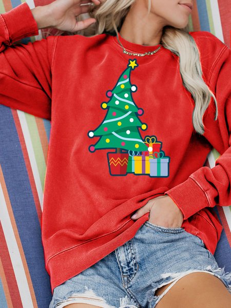 

Christmas Sweatshirt, Red, Hoodies&Sweatshirts