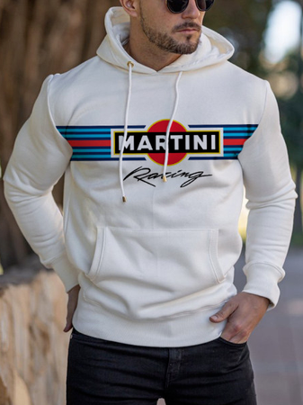 

Long Sleeve Cotton Hooded Sweatshirt, Hoodies