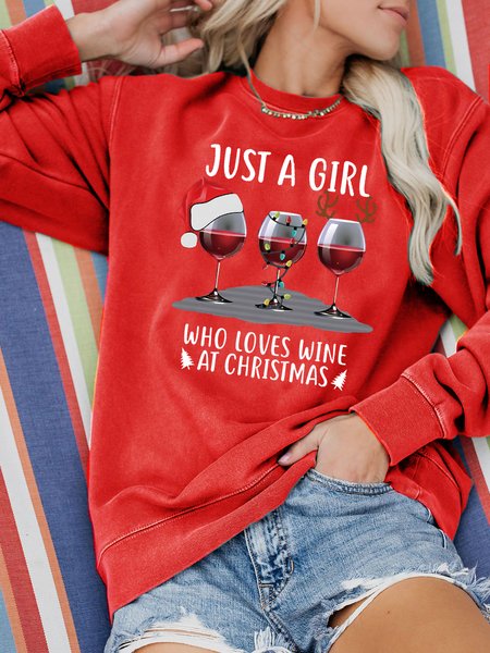 

Christmas Sweatshirt, Red, Hoodies&Sweatshirts