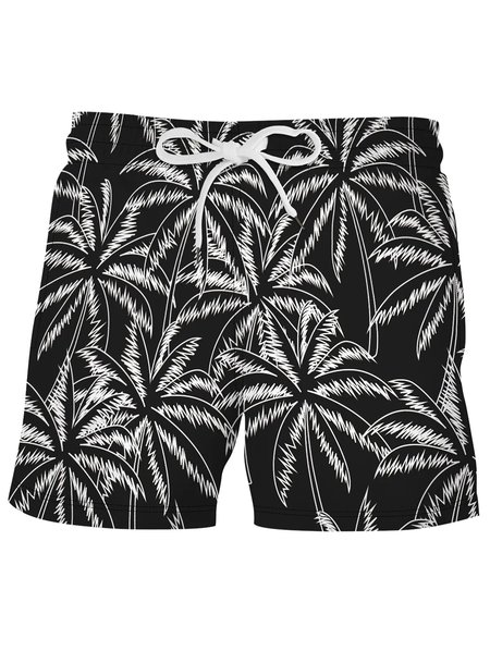 

Pockets Vintage Pants, As picture, Men's shorts