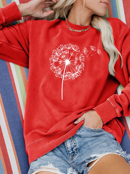 

Dandelion Wish Sweatshirt, Red, Hoodies&Sweatshirts