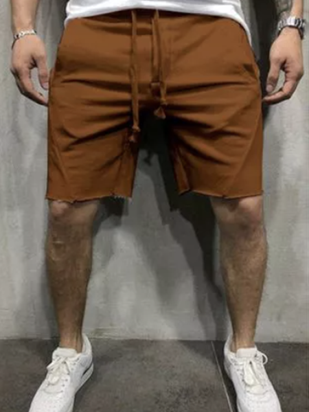

Vacation Plain Pants, Cameo brown, Men's shorts