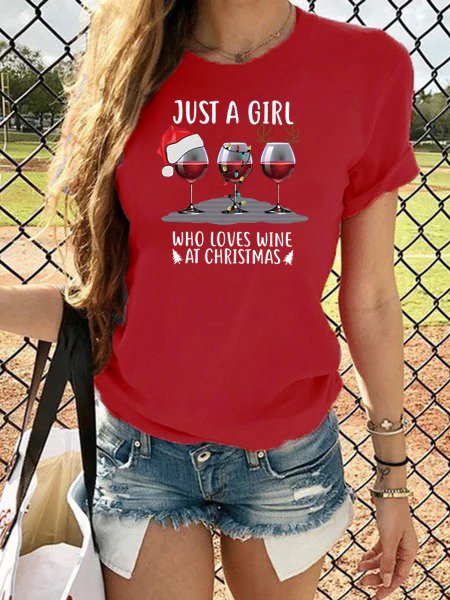 

Christmas T-shirt, Red, T-shirts