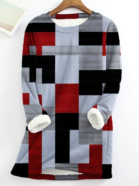 

Casual Color Block Sweatshirt, Multicolor, Sweatshirts & Hoodies