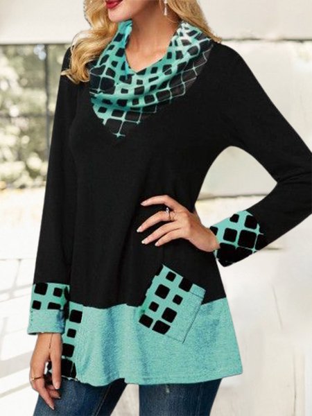 

Loosen Shirts & Tops（accessory not included）, Mint, Long sleeve tops