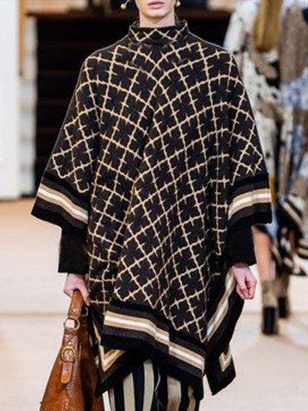 

Work Date Holiday Daily Checked/Plaid Outerwear, Black, Cardigans