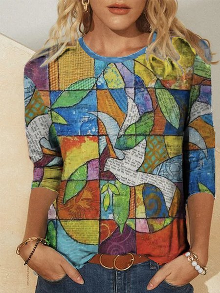 

Animal Shirts & Tops, Blue, Tops