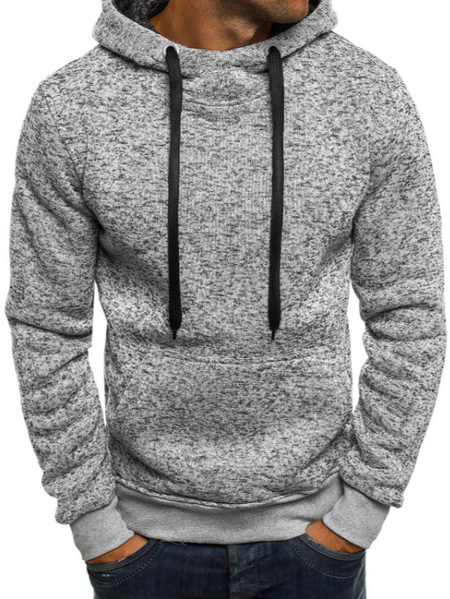 

Long Sleeve Casual Sweatshirt, Light gray, Hoodies