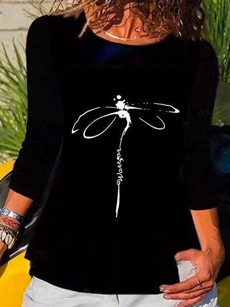 

Cotton Blends Shirts & Tops, Black, T-Shirts