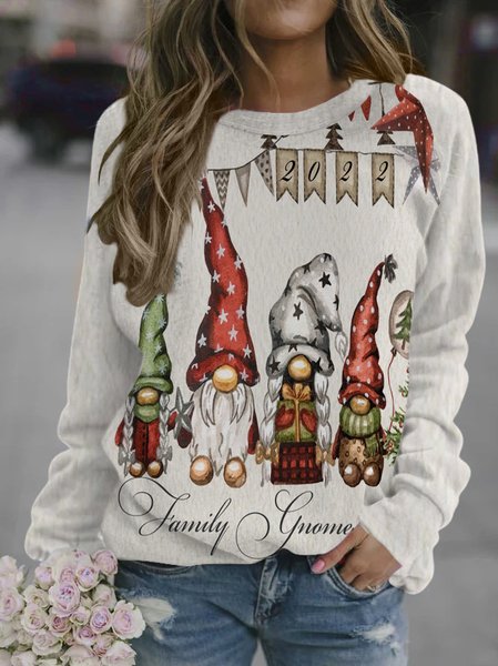

Gnomes Clipart Women's Sweatshirt, As picture, Hoodies&Sweatshirts