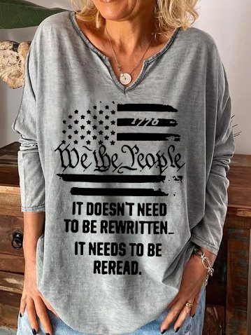 

It Doesn't Need To Be Rewritten Women's Long Sleeve T-shirt, Gray, Hoodies&Sweatshirts