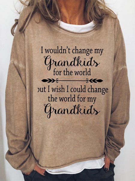 

Grandkids Family Crew Neck Sweatshirt, Khaki, Hoodies&Sweatshirts