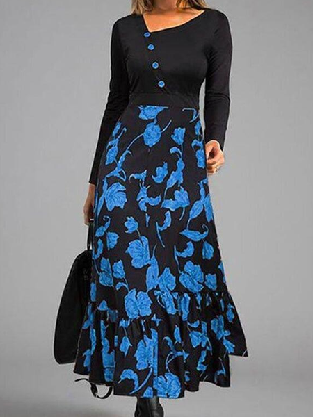 

Vestibilità regolare Dolce vestiti, Blu, Maxi Dresses