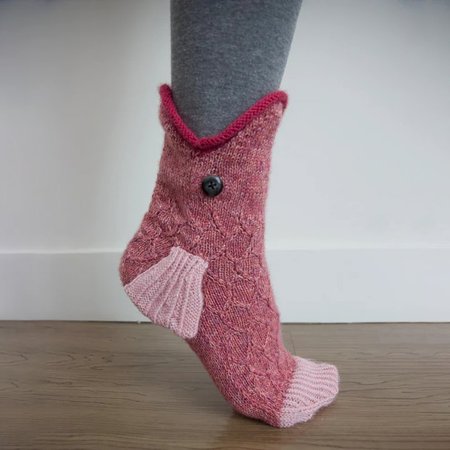 

Cute Funny Causal Socks, Red, Socks